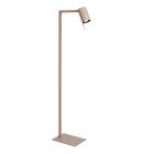 Taupe desk lamp modern, Lesley, with switch