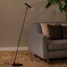 Black floor lamp modern, Alec, with switch