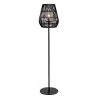 Black outdoor light rustic, Nerida, IP44