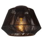Black flush ceiling light modern, Jessica