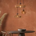 Rattan pendant light wood, Yunkai