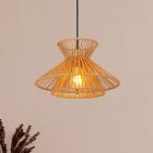 Rattan pendant light brown, Tasman