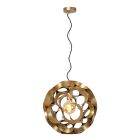 Golden pendant light modern, Hannelore