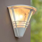 White outdoor light modern, Livia, IP44