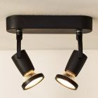 Black ceiling spotlight modern, Jaster