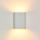 White up down wall light modern, Ovalis