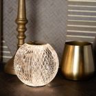 Transparent table lamp modern, Cintra, 1,5W, 3000K LED, 3-step dimmable