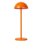 Orange outdoor table lamp retro, Joy, 1,5W, 3000K LED, IP54, with touch dimmer