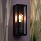 Black outdoor light modern, Dukan, IP65