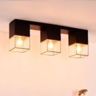 Golden flush ceiling light modern, Rixt