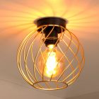 Brass ceiling light classic, Danza