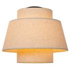 Beige flush ceiling light rustic, Tribute