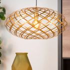 Golden pendant light modern, Wolfram