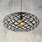 Black dining table hanging lamp modern, Wolfram