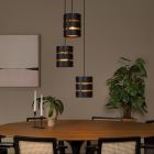 Black pendant light modern, Rosas