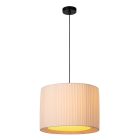 White pendant light modern, Fold
