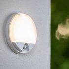 White bathroom wall light modern, Hups Ir, 10W, 3000K LED, IP54