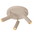 Taupe ceiling spotlight modern, Grado
