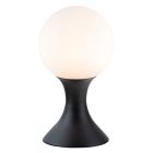 Black table lamp modern, Moya, with switch