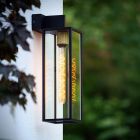 Black outdoor light rustic, Laurens, IP54