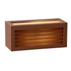 Rust Coloured outdoor light modern, Dimo, IP54