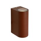 Rust Coloured outdoor light modern, Boogy, IP44
