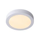 White flush ceiling light modern, Brice, 15W, 3000K LED, IP44