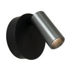 Grey rechargeable wall light modern, Toni, 2W, 2700-4000K, with touch dimmer