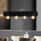 Black pendant light industrial, Surtus