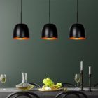 Black pendant light classic, Nolan