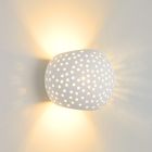 Plaster up down wall light white, Gipsy