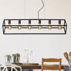 Black pendant light modern, Fabian