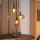 Multicoloured pendant light retro, Ilona