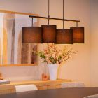 Black pendant light rustic, Maya