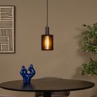 Black pendant light modern, Lambres