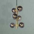 Golden pendant light retro, Tycho