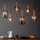 Golden pendant light modern, Joanet