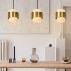 Golden pendant light classic, Firmin