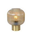 Amber table lamp retro, Maloto, with switch