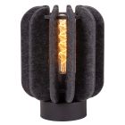 Grey table lamp modern, Rafal, with switch