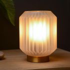 Golden table lamp classic, Sueno, with switch