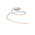 White flush ceiling light modern, Maxence, 24W, 3000K LED