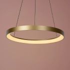 Brass pendant light modern, Vidal, 48W, 2700K LED
