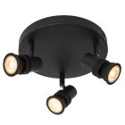 Black ceiling spotlight modern, Kianti