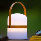 Brown out door table lamp modern, Little Joe, 3W, 2700K LED, IP44, with switch