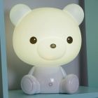 White children's table lamp, Dodo Bear, 3W, 3000K LED