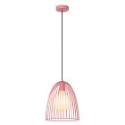 Pink children's pendant light metal, Macarons