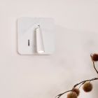 Wood wall light white, Oregon, 3W, 3000K LED, with switch