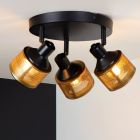 Golden ceiling spotlight classic, Rafa