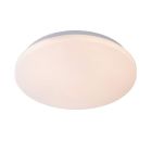 White flush ceiling light modern, Otis, 14W, 3000K LED